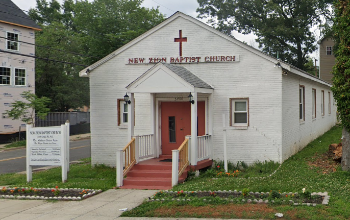 New Zion Baptist Church building