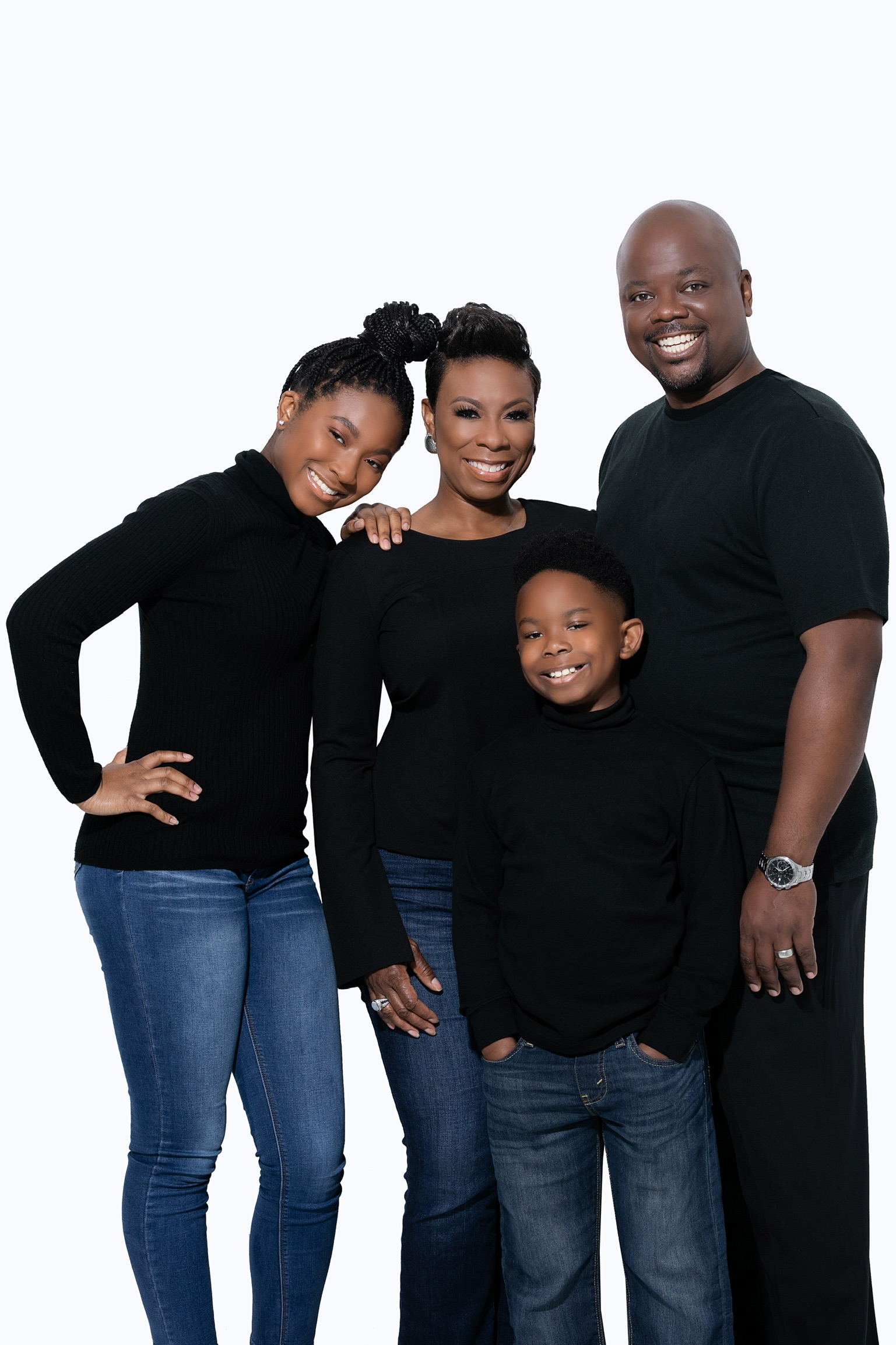 Rev. Lloyd Parker, Jr. with his family